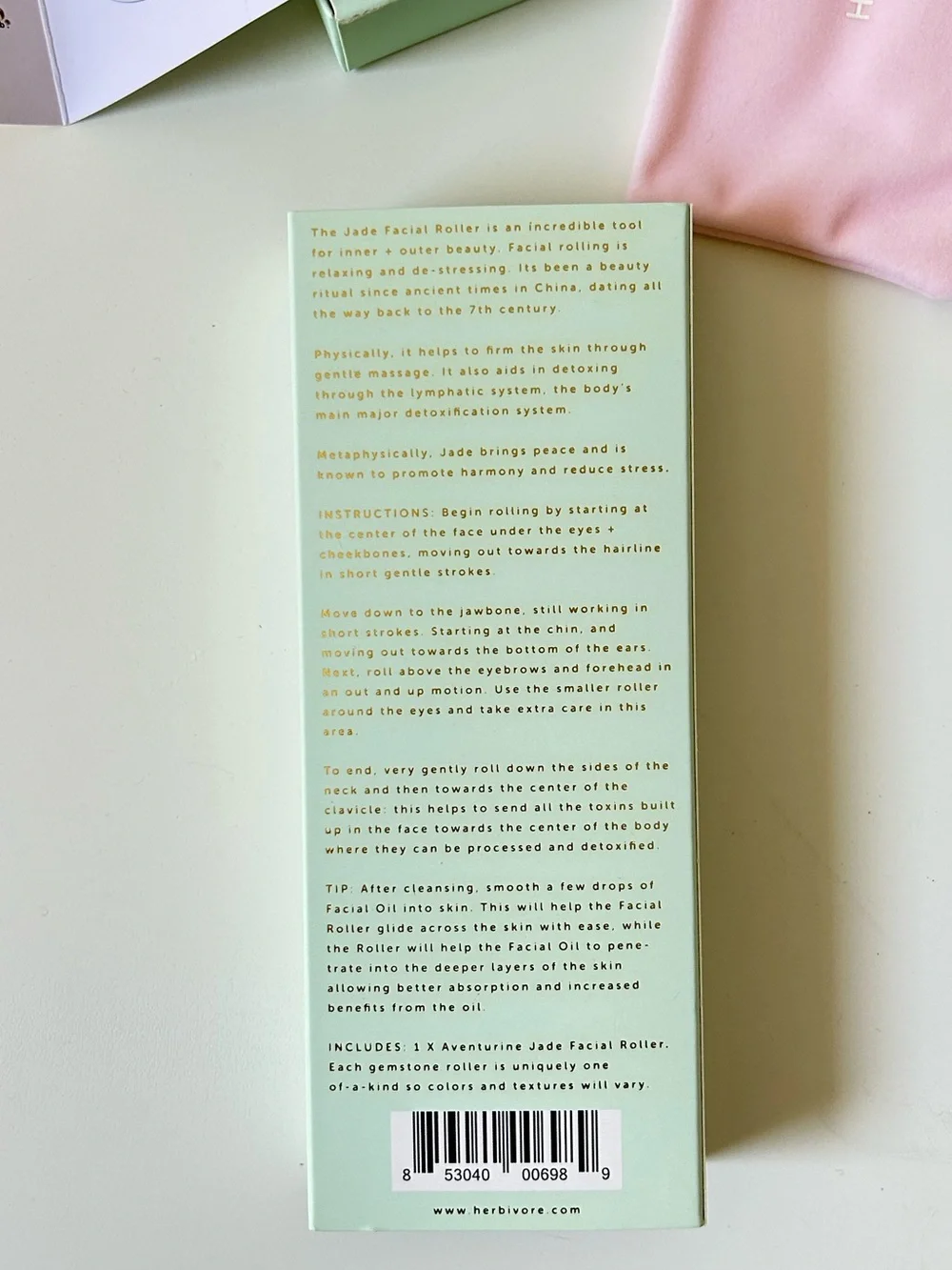 Herbivore Jade Facial Roller